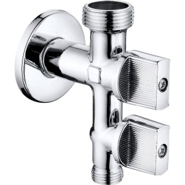 VALVULA ESCUADRA LAVADORA-LAVABO VERTICAL - 1/2-3/43/8