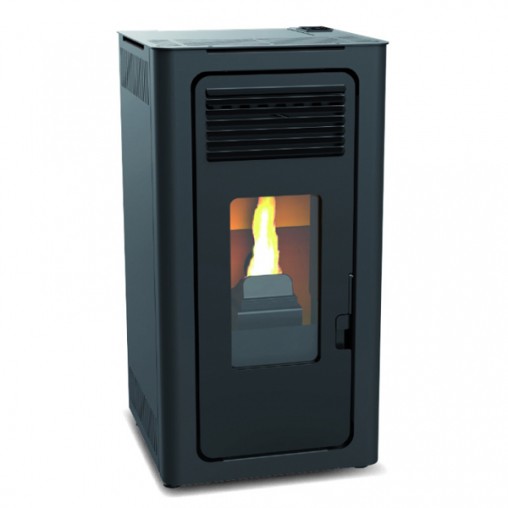 ESTUFA PELLET NEGRA AUDAX - 6 KW