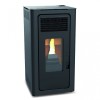 ESTUFA PELLET NEGRA AUDAX - 6 KW
