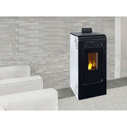 ESTUFA PELLET BURDEOS POWER 8 - 8 KW