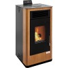 ESTUFA PELLET CANALIZABLE TOSCANA MADERA - 10 KW