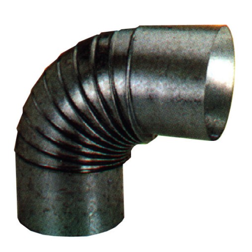 CODO ESTUFA GALVANIZADO 90 - 110 MM