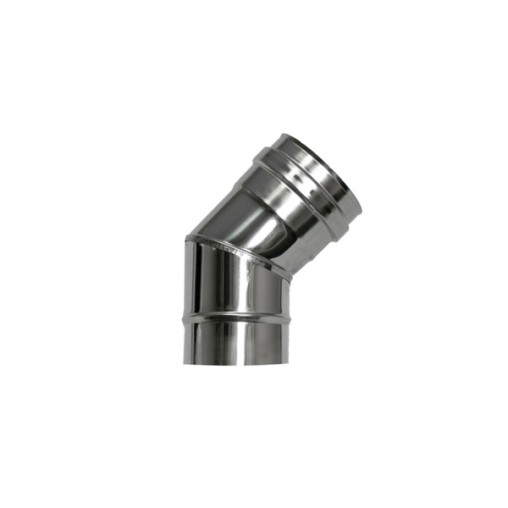 CODO ESTUFA INOXIDABLE 90 PELLET
