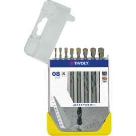 BROCA HORMIGON SET 8 PZS - 3-10 MM