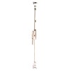 VARILLA CREMONA MACIZA LATON EPOXI - 1,30 M