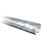 GUIA CORREDERA GALVANIZADA - 2 M