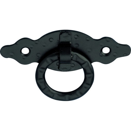 (25 u.) TIRADOR MUEBLE NEGRO MATE