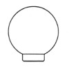 POMO ABS BLANCO - 34 MM