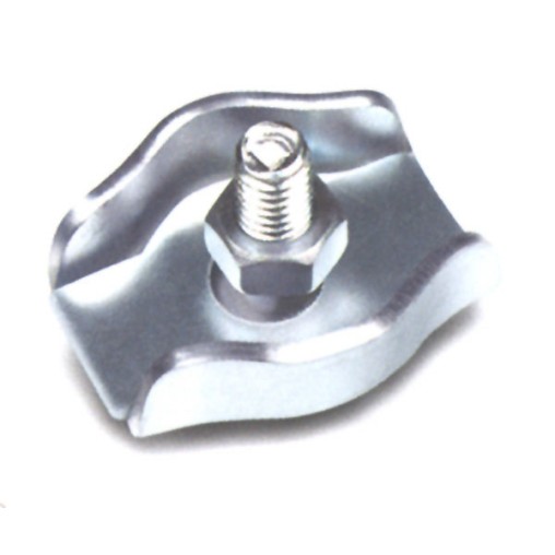 SUJETACABLE PLANO SIM.ZN C/100 - 2 MM