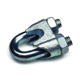 SUJETACABLE GALV. DIN741 C/200 - 4 MM