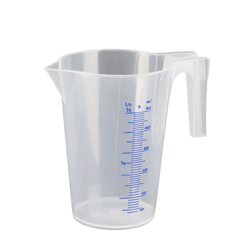 MEDIDA GRADUADA TRANSPARENTE - 0,5 L