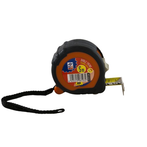 FLEXOMETRO GOMA MAGNETICO - 5MTX25 MM