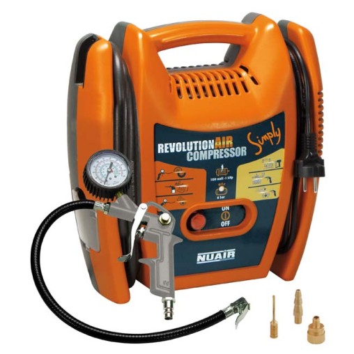COMPRESOR 1,5HP S/ACEITE+ACCES - 2 L