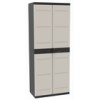 ARMARIO RESINA 2 PUERTAS 4 BAL NGR - 70X44X176