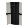 ARMARIO RESINA 2 P C/ESCOBERO NGR - 70X41X176