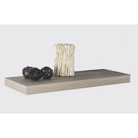 BALDA PARED ROBLE GR C/FIJACION OCULTA - 60X25 CM