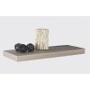 BALDA PARED ROBLE GR C/FIJACION OCULTA - 60X25 CM