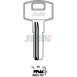 LLAVE EN BRUTO LATON SEGUR