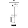 (10 u.) LLAVE EN BRUTO GORJA LATON