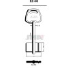 (10 u.) LLAVE EN BRUTO GORJA LATON