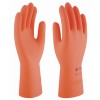 GUANTE LATEX INDUSTRIAL NARANJA - T.8