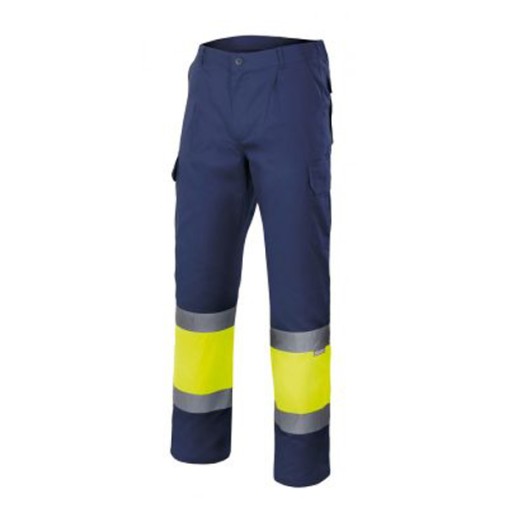 PANTALON A.VISIBILIDAD AZUL - XXXL