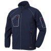 CHAQUETA SOFTSHELL 4B AZUL - XXL