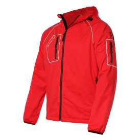 CHAQUETA SOFTSHELL POLIEST ROJ - L