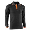 POLO M/LARGA ALGODON NGR/NJA