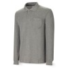 POLO M/LARGA ALGODON GRIS - L