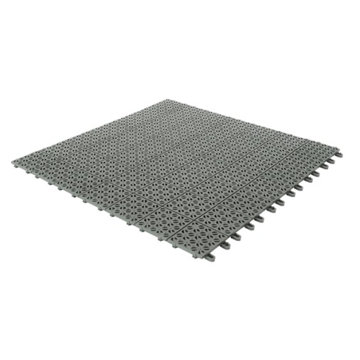 LOSETA MODULAR SUELO GRIS PACK 9 UDS - 56X56X1