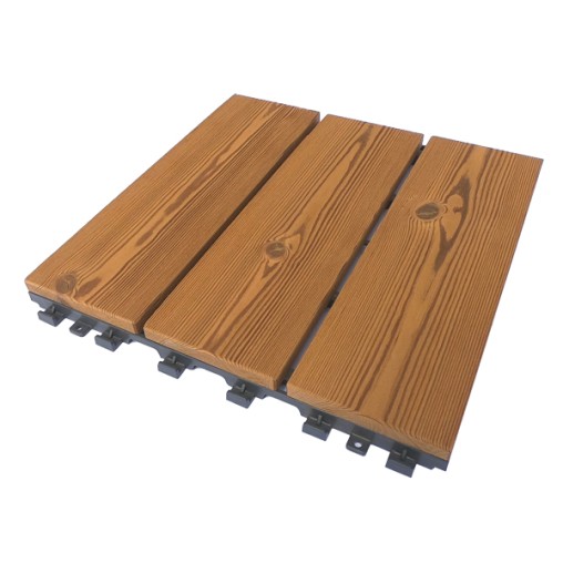 LOSETA MADERA TERMOTRATADA PACK 6 UDS - 30X30X2.5