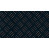PAVIMENTO CHECKER CAUCHO NEGRO 3MM