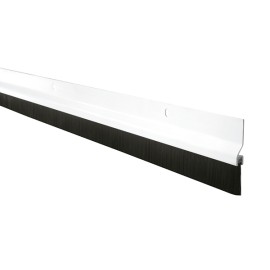 BURLETE ALUMINIO-CEPILLO BLANC