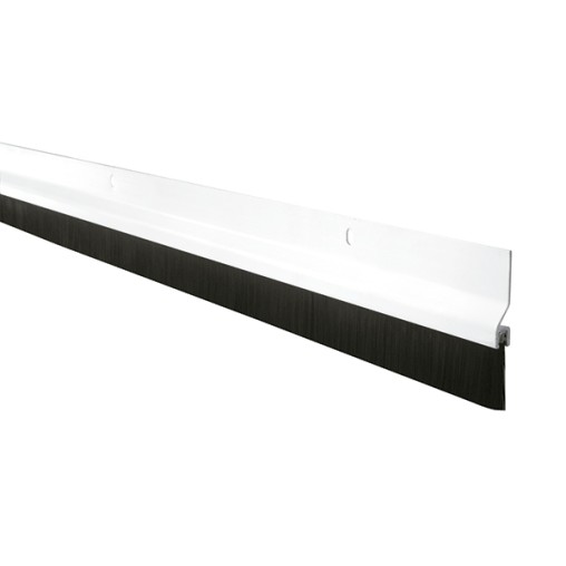 BURLETE ALUMINIO-CEPILLO BLANC