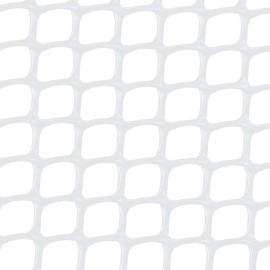 MALLA CUADRADA 5X5 BLANCA - 1X25 M