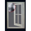 MOSQUITERA CON VELCRO NEGRO - 130X150 CM