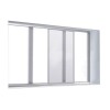 MOSQUITERA ALUM CORREDE KIT BC - 100X220 CM