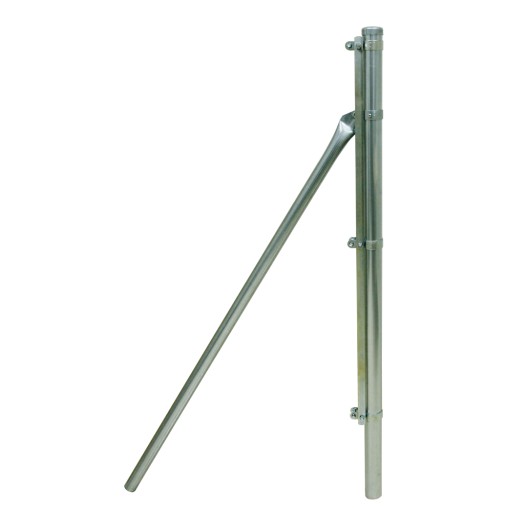 POSTE PRINCIPIO GALVANIZ 48MM - 1 M