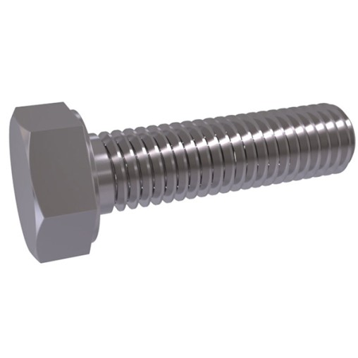 TORNILLO C/HEXAG DIN933 8.8 ZN - M20X60