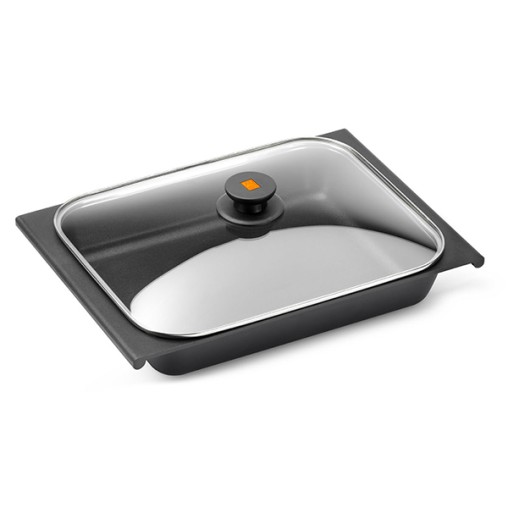 ASADOR PARRILLA C/TAPA EFFICIENT - 41X29 CM