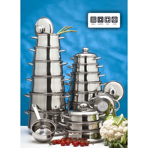 CACEROLA INOX VULCANO - 14 CM