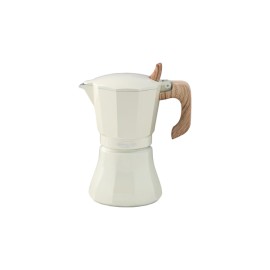 CAFETERA INDUCC. PETRA CREMA - 6 TZ