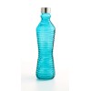 BOTELLA VIDRIO AZUL TURQUESA - 1 L