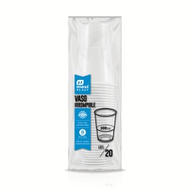 VASO DESECHABLE PP IRROPM BL B/20 - 300 CM3