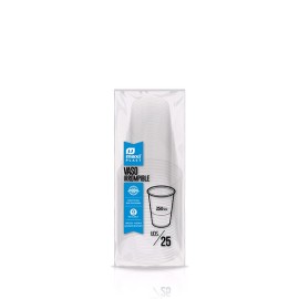 VASO DESECHABLE PP IRROMP TR B/25 - 250 CM3
