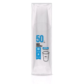 VASO DESECHABLE PP IRROMP TR B/50 - 500 CM3