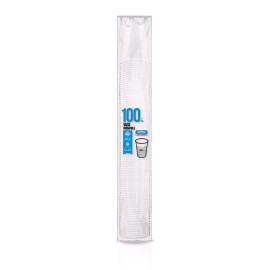 VASO DESECHABLE PP IRROMP BCO B/100 - 220 CM3