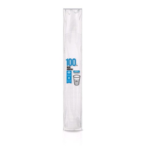 VASO DESECHABLE PP IRROMP BCO B/100 - 220 CM3