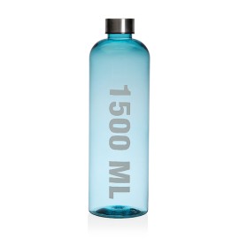 BOTELLA AGUA PS-INOX AZUL - 1500 ML
